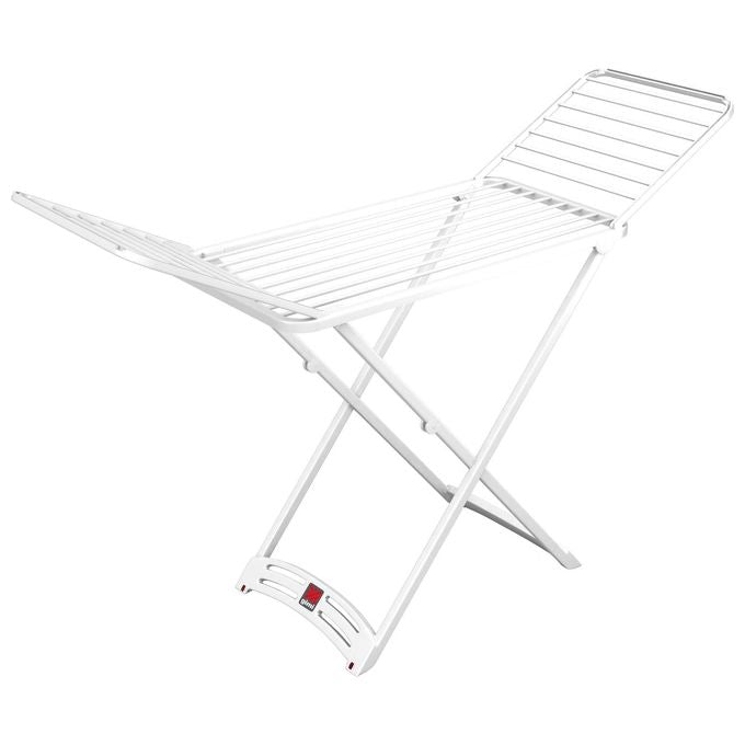 Vileda Zaffiro Stendibiancheria in Resina 20 Metri con Ruote e Snodo Bloccabile L181xP55xH88 cm