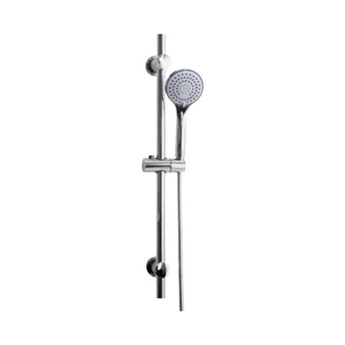 Idro Bric Set Saliscendi per Doccia Eternity Cromato Lucido con Doccia 3 Funzioni