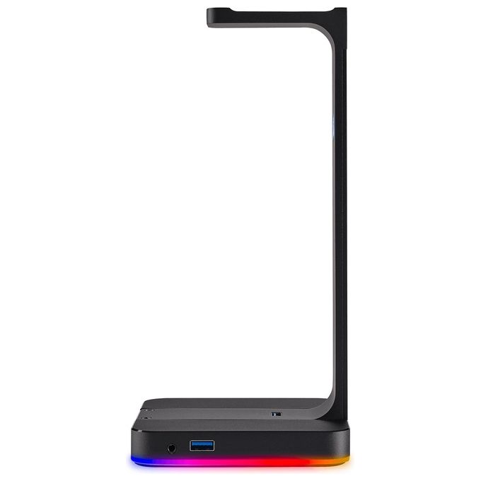 Corsair ST100 RGB Porta Cuffie Premium con Scheda Audio 7.1 Surround Integrata Nero