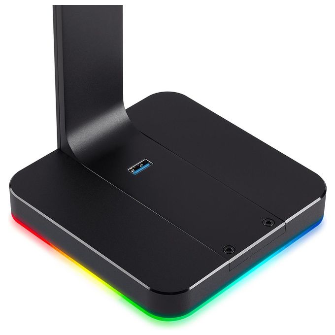 Corsair ST100 RGB Porta Cuffie Premium con Scheda Audio 7.1 Surround Integrata Nero