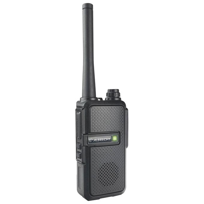 Albrecht 29826 Tectalk Worker 3 Radio PMR Portatile 16 Canali 446 MHz 0.5 W Batteria 2200 mAh colore Nero