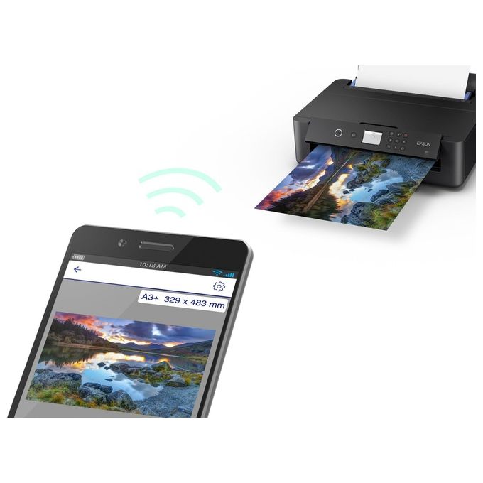 Epson Stampante Inkjet Multifunzione Expression Photo Xp-15000 Risoluzione 5760 x 1440 DPI A3 Wi-Fi Nera