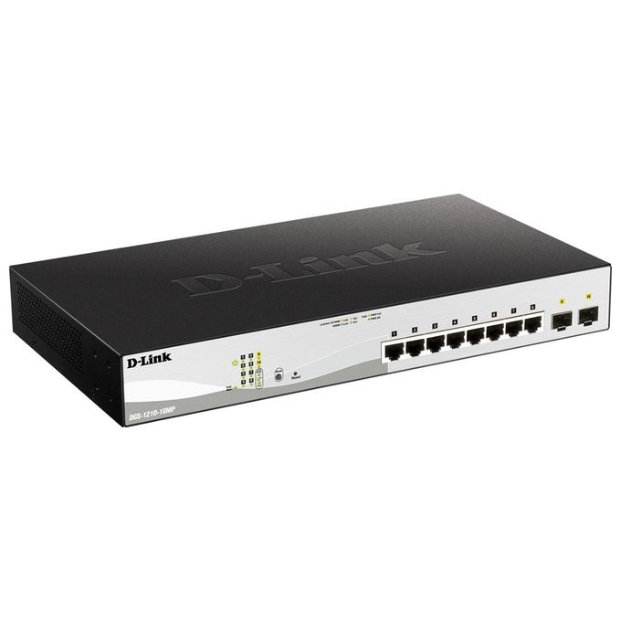 D-link 10-port Layer2 poe+ Smart Managed Gigabit Switch