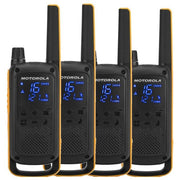 Motorola TLKR T82 Extreme Quad Ricetrasmittenti Giallo-Nero