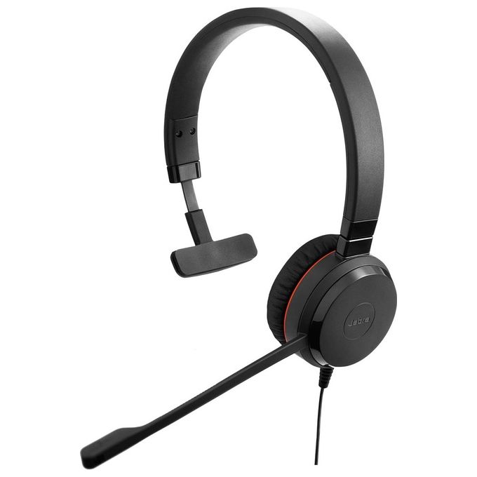 Jabra Evolve 20 MS Mono Split Special Edition Auricolare con Microfono sull'Orecchio Cablato USB