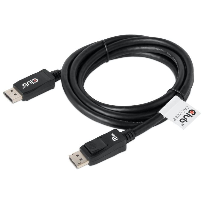 Club3d Cavo Displayport 1.4 Hbr3 Maschio-Maschio 2mt