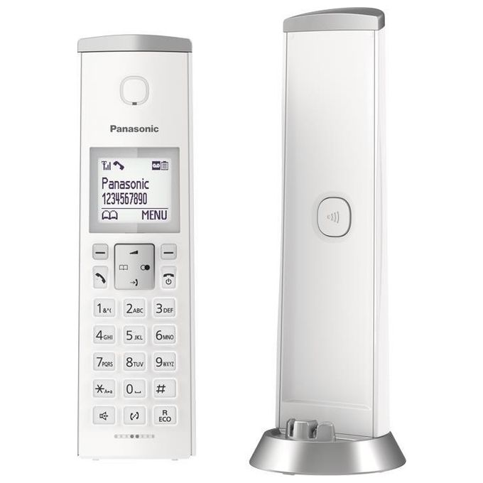Panasonic KX-TGK220JTW Telefono Cordless con Segreteria Bianco