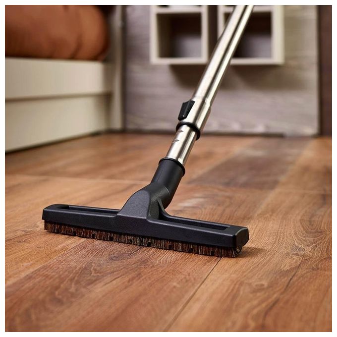 Polti C110PLUS Forzaspira Aspirapolvere a Traino Ciclonico Senza Sacco Capacita' 2 Litri Potenza 800 W Filtro HEPA Nero-Rosso