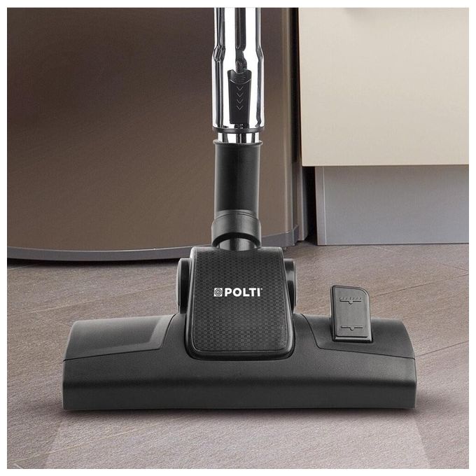Polti C110PLUS Forzaspira Aspirapolvere a Traino Ciclonico Senza Sacco Capacita' 2 Litri Potenza 800 W Filtro HEPA Nero-Rosso