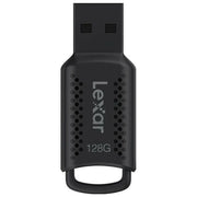 Lexar, JumpDrive V400, Chiavetta USB 128GB, USB 3.0, Nero