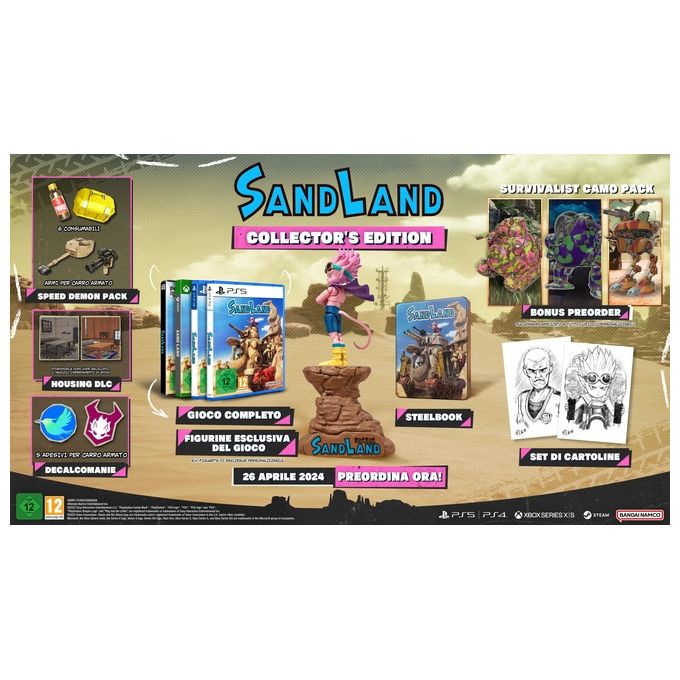 Bandai Namco Entertainment Sand Land Standard per PlayStation 4