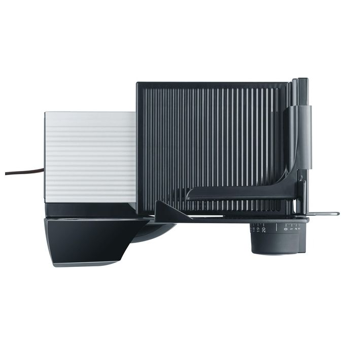 GRAEF S10002 SlicedKitchen Affettatrice Elettrica Universale 170 W Lama Acciaio Inox Diametro 170 mm Spessore Taglio 0-20 mm Protezione Bambini colore Nero