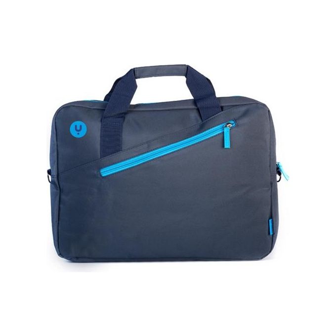 Ngs Ginger Blu Borsa per Notebook da 15,6 con Tasche Esterne Blu