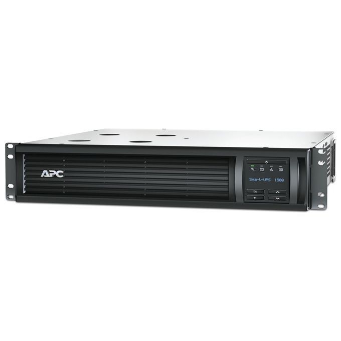 APC SMT1500RMI2UNC Smart-UPS Gruppo di Continuita' UPS Line Interactive 1500VA 1000W 4 prese AC Rack 2U LCD colore Nero