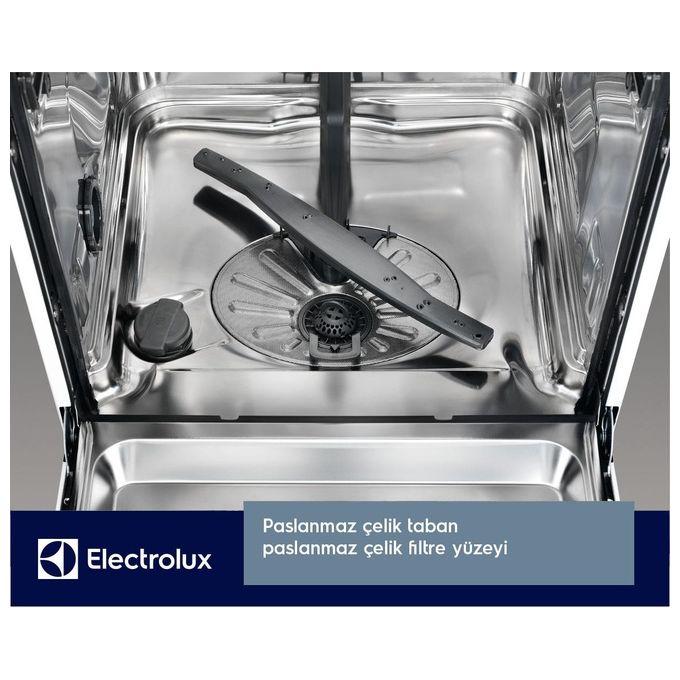 Electrolux ESF5534LOX Lavastoviglie Libera Installazione 13 coperti Classe energetica E (A++) 6 programmi Motore Inverter Tecnologia AirDry 60 cm Inox Antimpronta