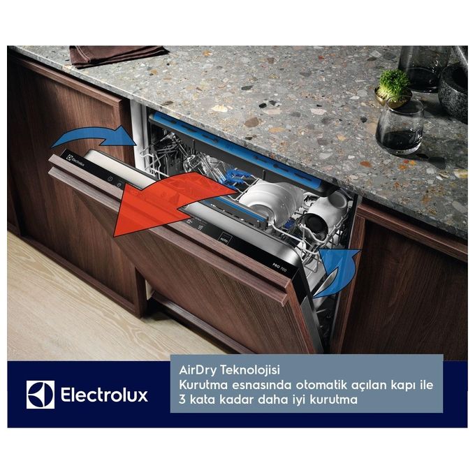 Electrolux ESF5534LOX Lavastoviglie Libera Installazione 13 coperti Classe energetica E (A++) 6 programmi Motore Inverter Tecnologia AirDry 60 cm Inox Antimpronta