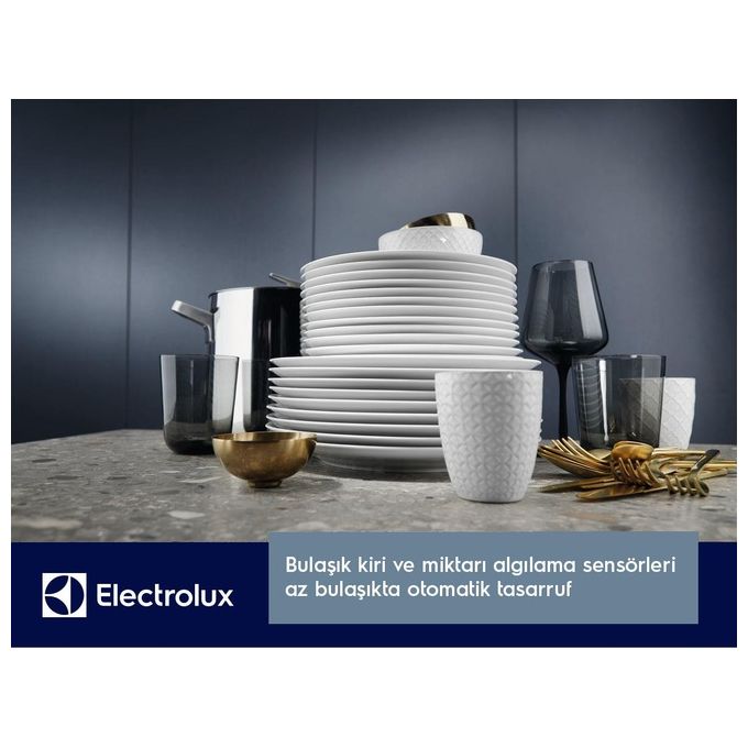 Electrolux ESF5534LOX Lavastoviglie Libera Installazione 13 coperti Classe energetica E (A++) 6 programmi Motore Inverter Tecnologia AirDry 60 cm Inox Antimpronta
