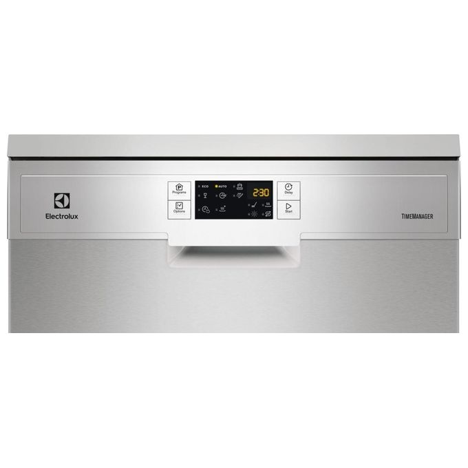 Electrolux ESF5534LOX Lavastoviglie Libera Installazione 13 coperti Classe energetica E (A++) 6 programmi Motore Inverter Tecnologia AirDry 60 cm Inox Antimpronta