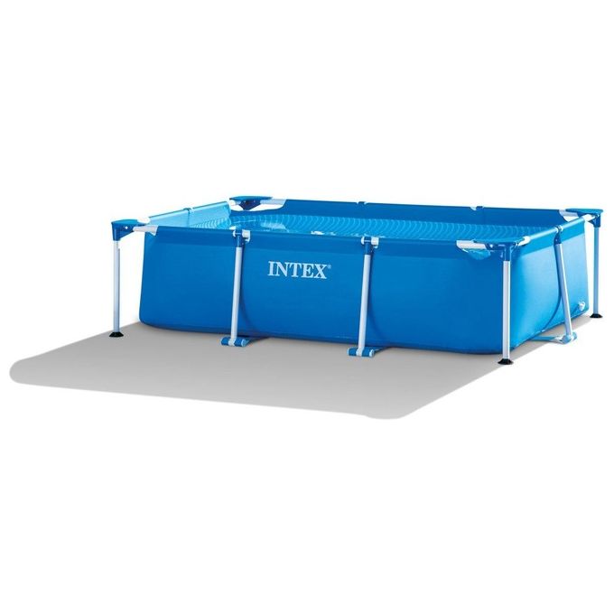 Intex 28270NP Small Frame Piscina Fuori Terra Rettangolare 220x150x60 cm 1662 L telaio acciaio PVC colore Multicolore