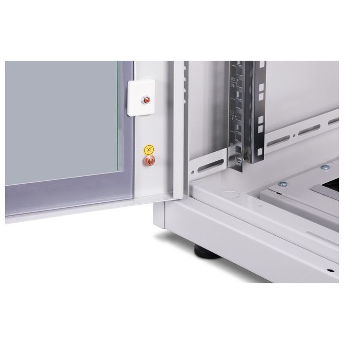 Digitus DN-19 42U-6-6-1 Unique Armadio Rack 19'' 42U 600x600 mm 800 Kg IP20 porta vetro colore Grigio