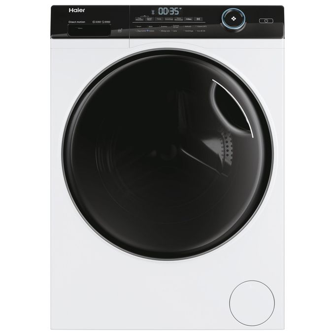 Haier HW90-B14959U1 I-Pro Series 5 - Lavatrice a Carica Frontale 9 kg, 1400 rpm, Classe Energetica A, Motore Direct Motion con Funzioni Smart hOn e Ciclo a Vapore (50 x 88;9 x 127), Colore Bianco
