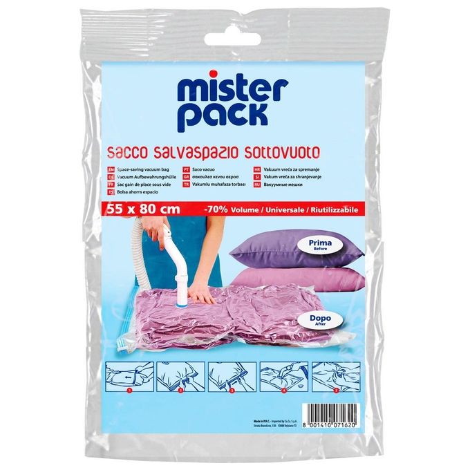 Sacco Sottovuoto 55x80 Salvaspazio L