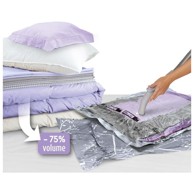 Domopack Living 2 Sacchetti Sottovuoto Jumbo 90x110 Cm