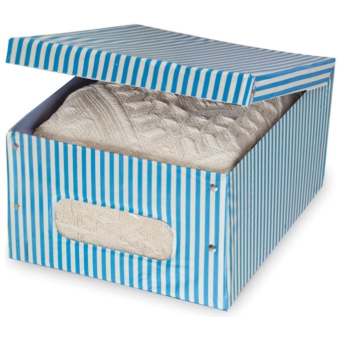 Scatola portabiancheria in pvc 38,5x50x24 L assortiti