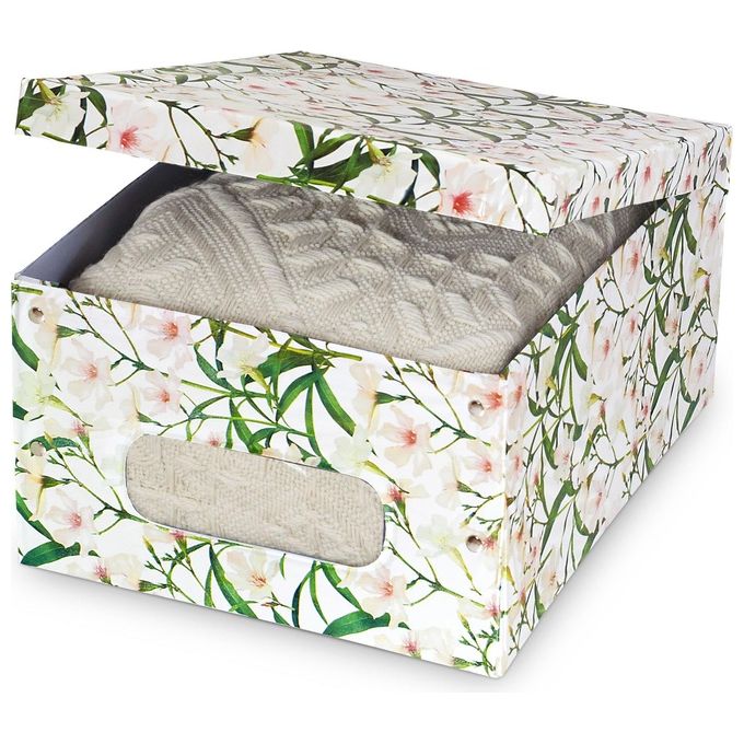 Scatola portabiancheria in pvc 38,5x50x24 L assortiti