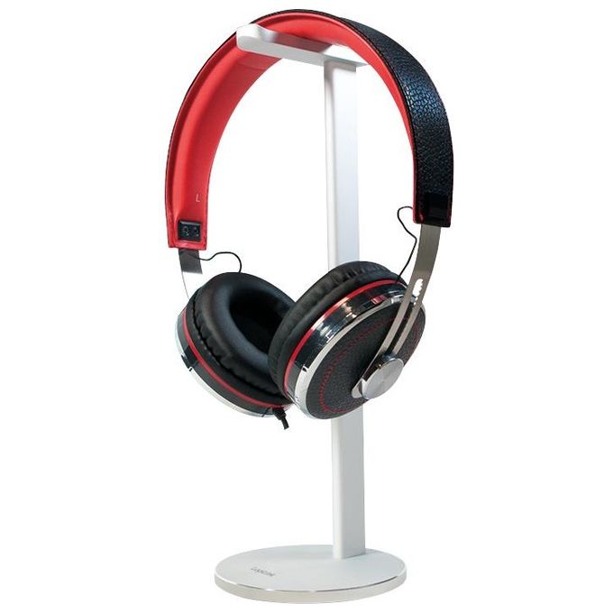 LogiLink Supporto da Tavolo per Cuffie in Alluminio