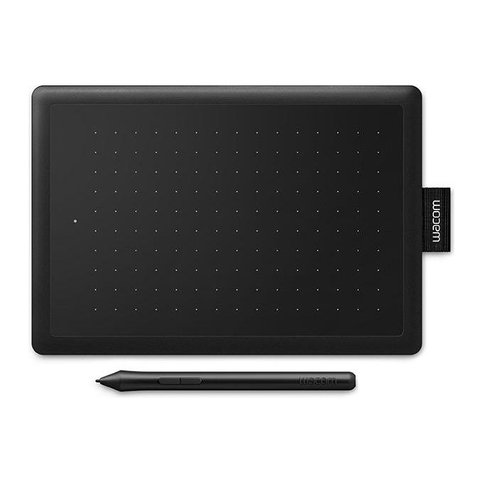 Wacom CTL-472 One by Wacom Small Tavoletta Grafica con Penna 2540 lpi Area Attiva 152x95 mm USB 2048 livelli pressione colore Nero