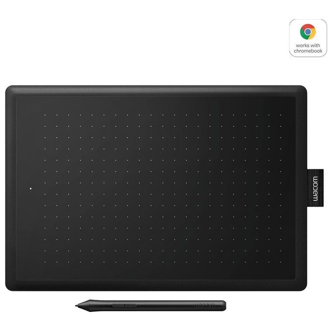 Wacom One by Medium Tavoletta Grafica 2540 lpi 216x135mm Usb Nero