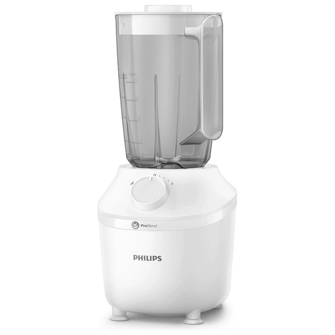 Philips HR2041-00 3000 Series Frullatore da Tavolo ProBlend 450W 1,9 L 4 velocita' Tritaghiaccio colore Bianco