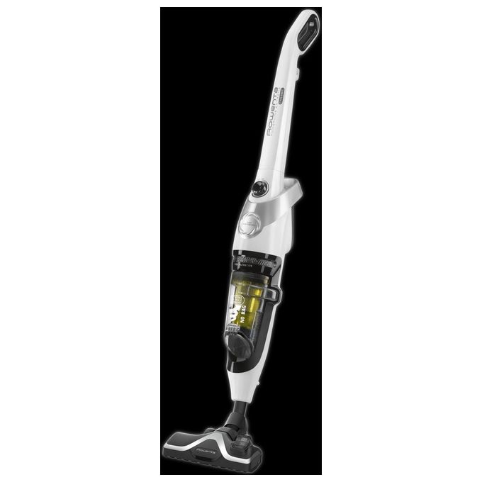Rowenta RH8147WA Powerline Extreme Cyclonic Scopa Elettrica con Filo Senza Sacchetto Pulizia a Secco Capacita' 0,9 Litri 750 W Bianco-Giallo