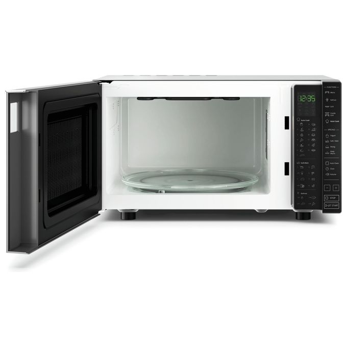 Whirlpool MWP303SB Forno a Microonde Combinato Capacita' 30 Litri Potenza 900 W Elettronico Jet grill Funzione Yogurt Dough Rising Grigio