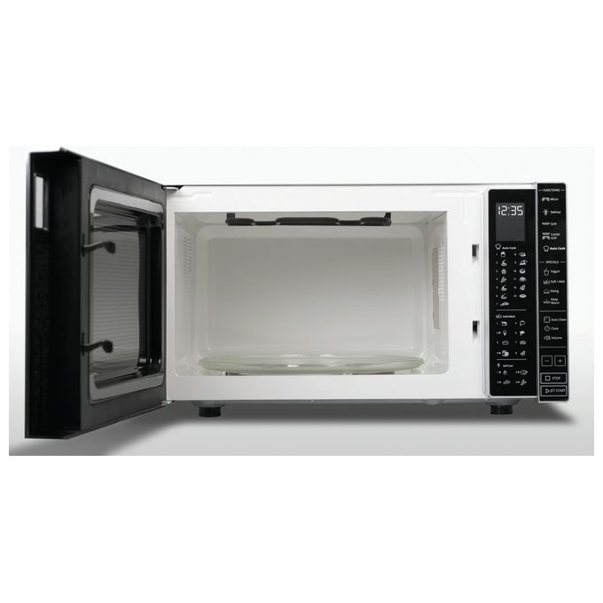 Whirlpool MWP303SB Forno a Microonde Combinato Capacita' 30 Litri Potenza 900 W Elettronico Jet grill Funzione Yogurt Dough Rising Grigio