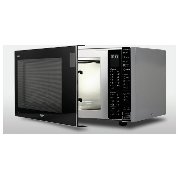 Whirlpool MWP303SB Forno a Microonde Combinato Capacita' 30 Litri Potenza 900 W Elettronico Jet grill Funzione Yogurt Dough Rising Grigio