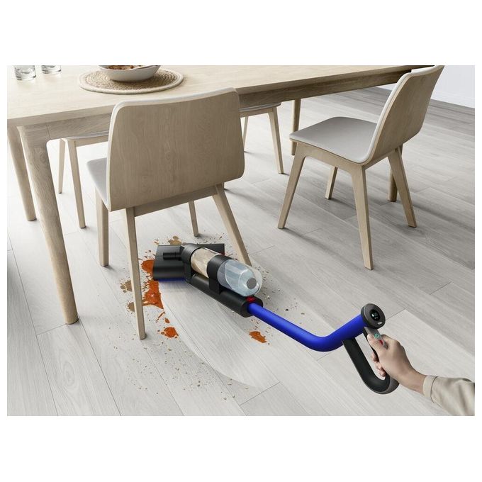 Dyson WR01 Wash G1 Aspirapolvere Lavapavimenti a Batteria Senza Sacco 1 L autonomia 35 min display LCD colore Nero Blu