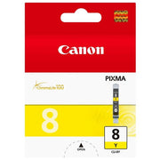 Canon cli-8 y serbatoio inchiostro giallo chromalife 100