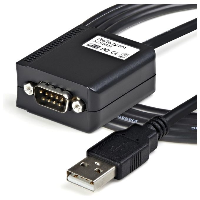 StarTech Cavo adattatore seriale professionale USB RS422-485 da 1,80 m con interfaccia COM