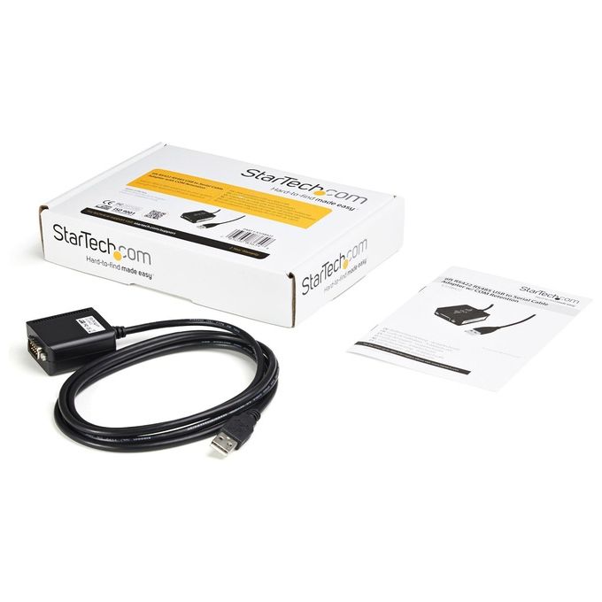 StarTech Cavo adattatore seriale professionale USB RS422-485 da 1,80 m con interfaccia COM