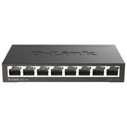 D-link 8-port 10-100-1000 Gigabit Metal Housing Desktop Switch