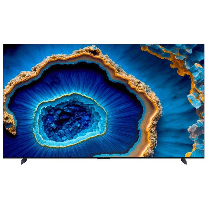 TCL 98C805 C805 Smart TV 98'' Mini LED QLED 4K 144Hz Google TV Dolby Vision IQ HDR10+ colore Nero