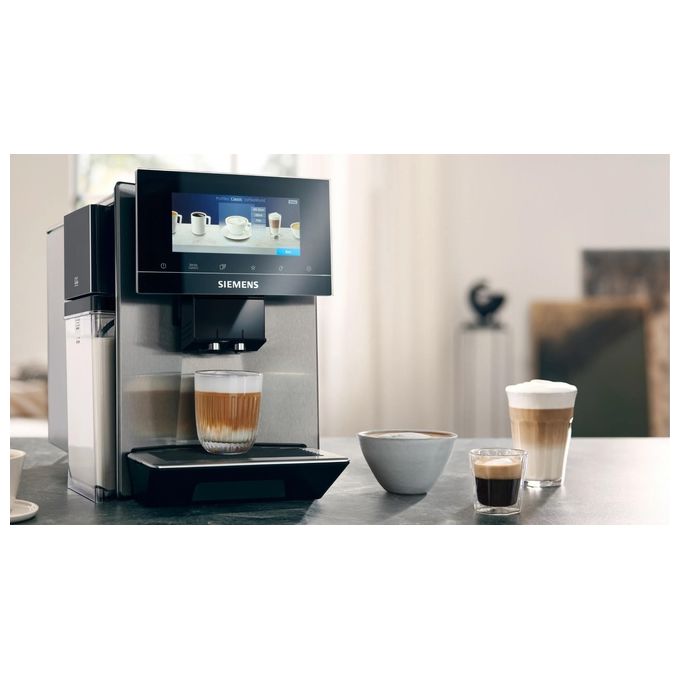 Siemens TQ903DZ3 EQ900 Plus Macchina da caffe' automatica 2,3 L 19 bar 1500 W beanIdent baristaMode colore Nero
