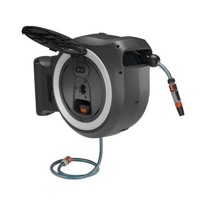 Gardena Avvolgitubo a Parete Batteria Powerroll Xxl 18V 40mt