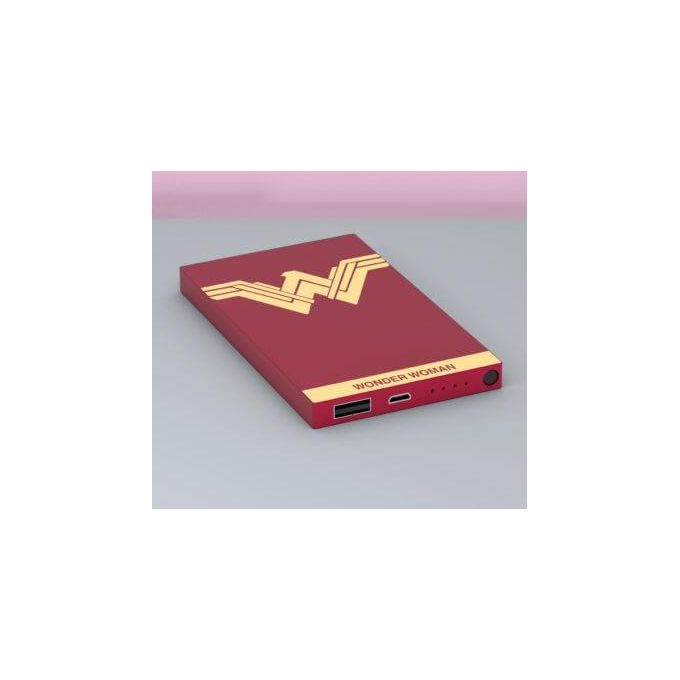 Tribe Power Bank 4000 Mah Dc Wonder Woman