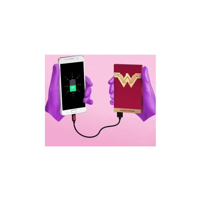Tribe Power Bank 4000 Mah Dc Wonder Woman