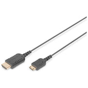 Digitus Cavo di Collegamento Hdmi High Speed Tipo C- A Altamente Flessibile 2mt
