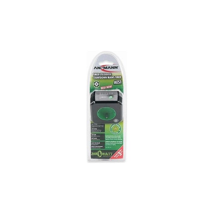 Ansmann AES 1 Orologio-Timer con Funzione Risparmio Energetico