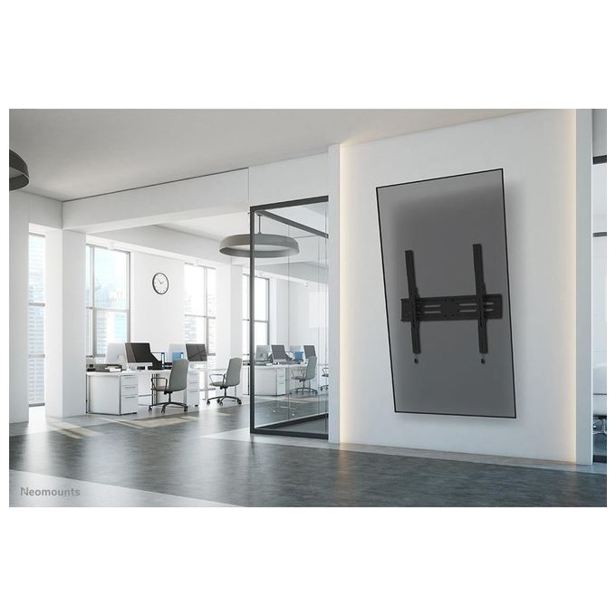 Neomounts WL35S-950BL19 Select Supporto a Parete Inclinabile per TV e Monitor 55-110 Pollici Fino a 160 Kg VESA 100x100-1500x900 mm colore Nero